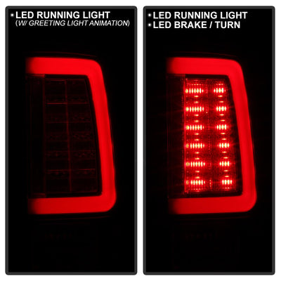 Black LED Tail Lights <br>13-18 Ram 2500 3500 1500