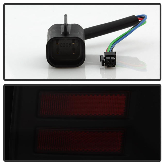 Black Smoke LED Tail Lights <br>13-18 Ram 2500 3500 1500