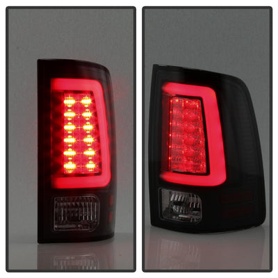 Black Smoke LED Tail Lights <br>13-18 Ram 2500 3500 1500