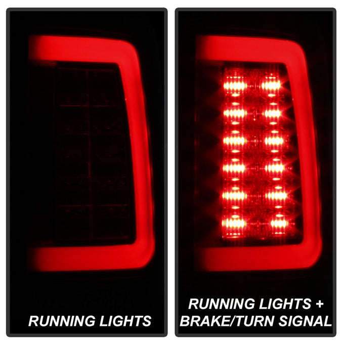 Black Smoke LED Tail Lights <br>13-18 Ram 2500 3500 1500