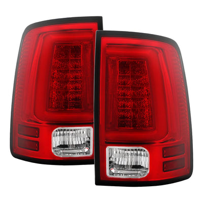 Red Clear LED Tail Lights <br>13-18 Ram 2500 3500 1500