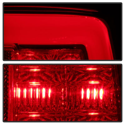 Red Clear LED Tail Lights <br>13-18 Ram 2500 3500 1500