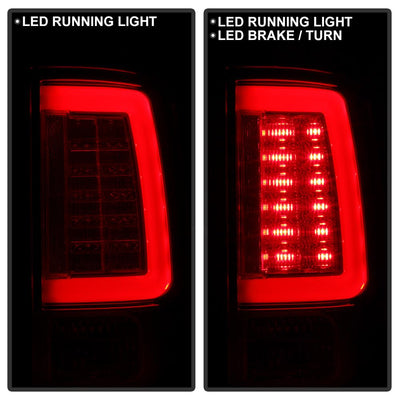 Red Clear LED Tail Lights <br>13-18 Ram 2500 3500 1500