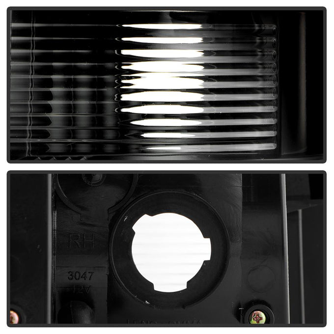 Version 3 Black Light Bar LED Tail Lights <br>07-13 Chevy Silverado 1500 2500 HD 3500 HD