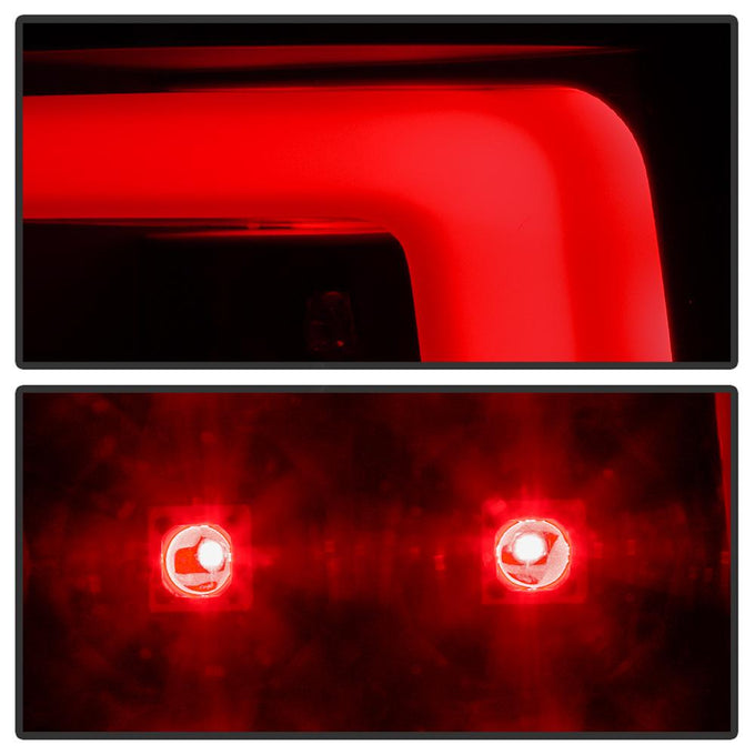 Version 3 Black Light Bar LED Tail Lights <br>07-13 Chevy Silverado 1500 2500 HD 3500 HD