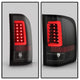 Version 3 Black Light Bar LED Tail Lights <br>07-13 Chevy Silverado 1500 2500 HD 3500 HD
