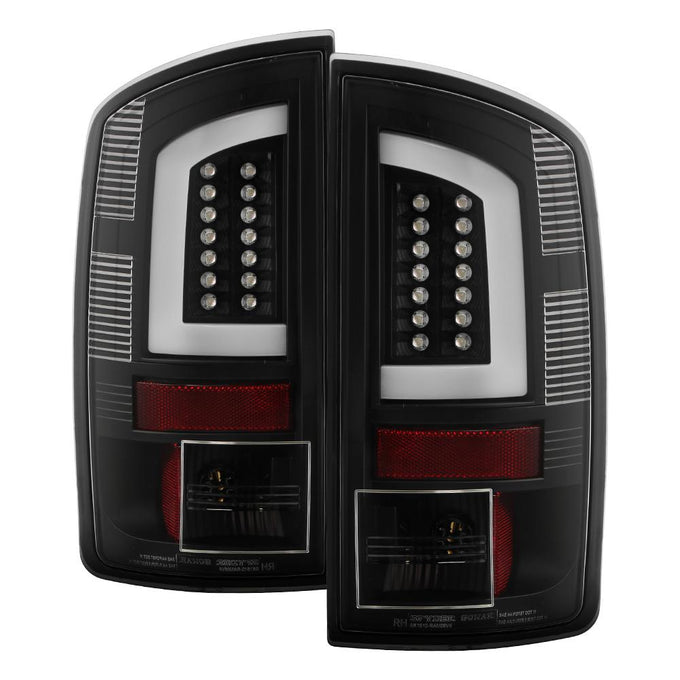 Version 3 Black Light Bar LED Tail Lights <br>02-06 Dodge Ram 1500 03-06 Dodge Ram 3500 Ram 2500