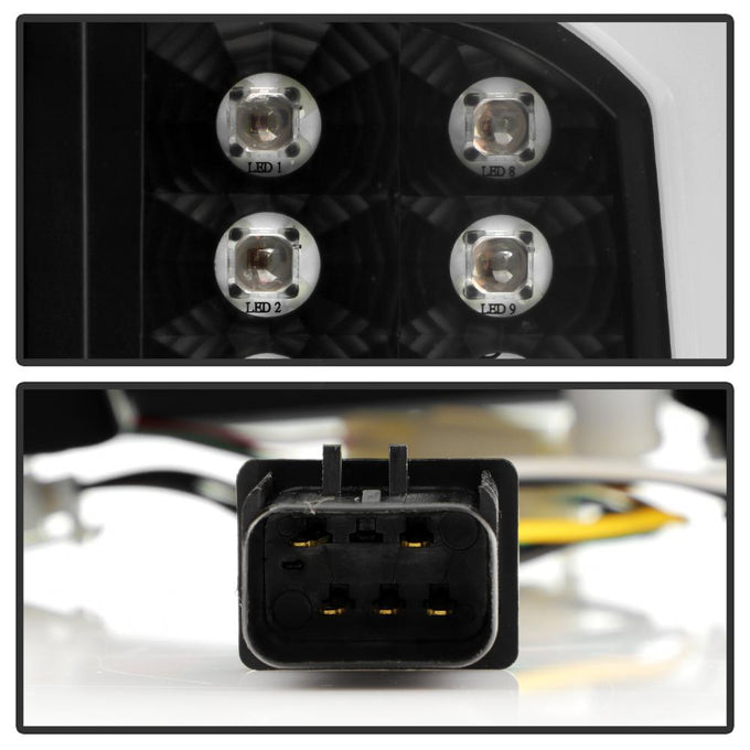 Version 3 Black Light Bar LED Tail Lights <br>02-06 Dodge Ram 1500 03-06 Dodge Ram 3500 Ram 2500
