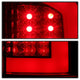 Version 3 Red Clear Light Bar LED Tail Lights <br>02-06 Dodge Ram 1500 03-06 Dodge Ram 3500 Ram 2500