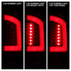 Version 3 Red Clear Light Bar LED Tail Lights <br>02-06 Dodge Ram 1500 03-06 Dodge Ram 3500 Ram 2500