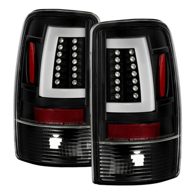 Version 2 Black LED Tail Lights <br>00-06 Chevy Suburban Tahoe, GMC Yukon Yukon XL 2500