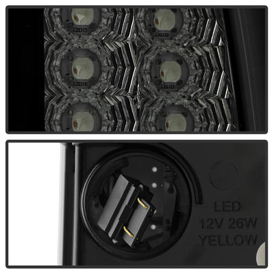 Version 2 Black Smoke LED Tail Lights <br>00-06 Chevy Suburban Tahoe, GMC Yukon Yukon XL 2500