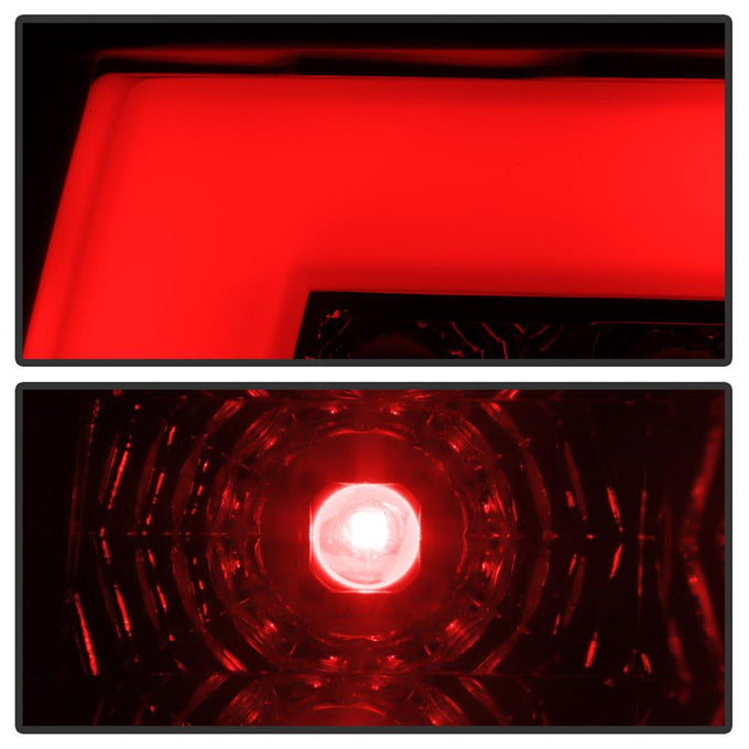 Version 2 Black Smoke LED Tail Lights <br>00-06 Chevy Suburban Tahoe, GMC Yukon Yukon XL 2500