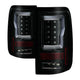 Version 2 Black Smoke LED Tail Lights <br>04-08 Ford F-150