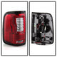 Version 2 Red Clear LED Tail Lights <br>04-08 Ford F-150
