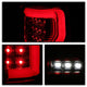 Version 2 Red Clear LED Tail Lights <br>04-08 Ford F-150