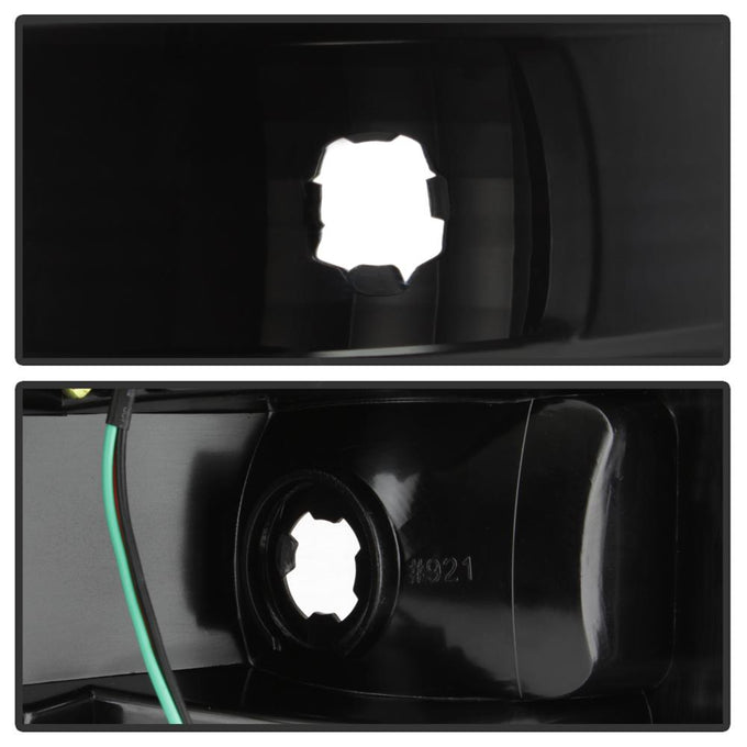 Version 2 Black LED Tail Lights <br>09-14 Ford F-150