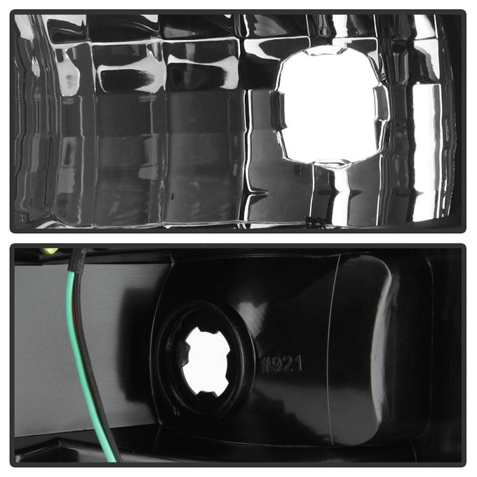 Version 2 Black Smoke LED Tail Lights <br>09-14 Ford F-150
