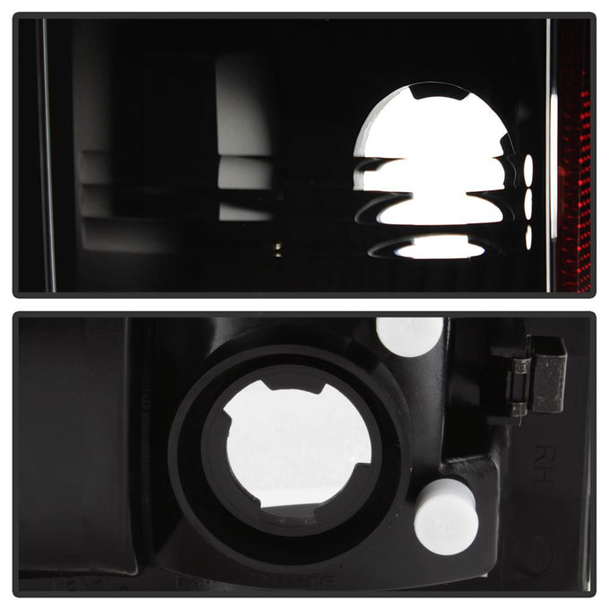 Version 3 Black Light Bar LED Tail Lights <br>07-08 Dodge Ram 1500 07-09 Dodge Ram 2500 Ram 3500