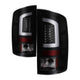 Version 3 Black Smoke Light Bar LED Tail Lights <br>07-08 Dodge Ram 1500 07-09 Dodge Ram 2500 Ram 3500