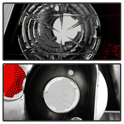 Black Smoke Euro Style Tail Lights <br>98-02 Toyota Corolla