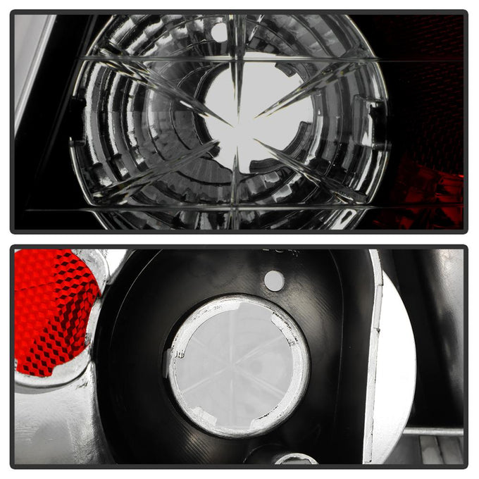 Black Smoke Euro Style Tail Lights <br>98-02 Toyota Corolla