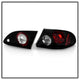 Black Smoke Euro Style Tail Lights <br>98-02 Toyota Corolla