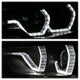 LED DRL Black Projector Headlights <br>12-14 BMW 328i xDrive 320i 328i 335i 335i xDrive
