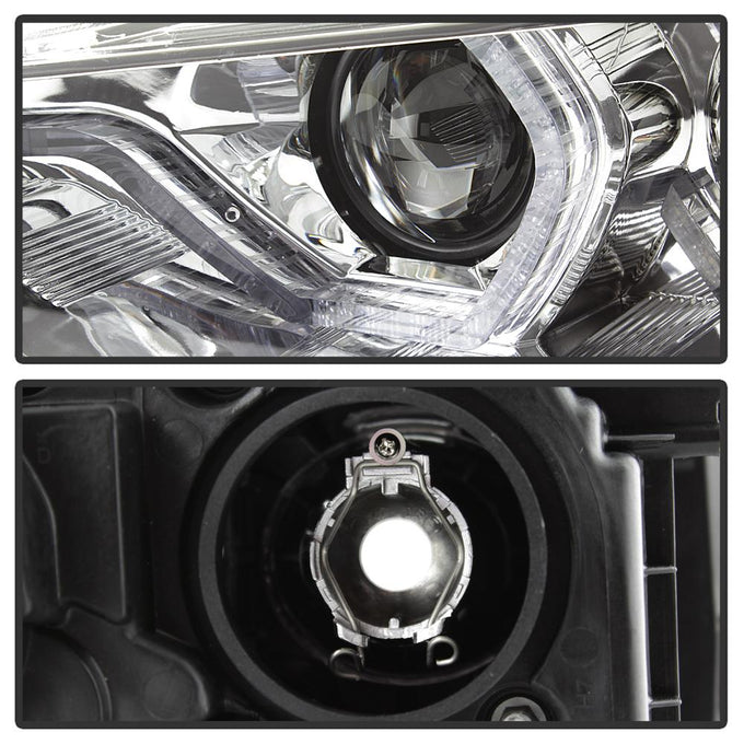 LED DRL Chrome Projector Headlights <br>12-14 BMW 328i xDrive 320i 328i 335i 335i xDrive