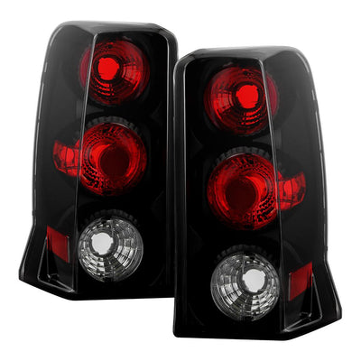 Black Smoke Euro Style Tail Lights <br>02-06 Cadillac Escalade 03-06 Cadillac Escalade ESV