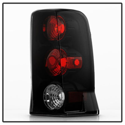 Black Smoke Euro Style Tail Lights <br>02-06 Cadillac Escalade 03-06 Cadillac Escalade ESV
