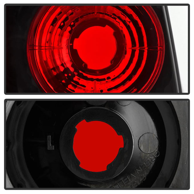 Black Smoke Euro Style Tail Lights <br>02-06 Cadillac Escalade 03-06 Cadillac Escalade ESV