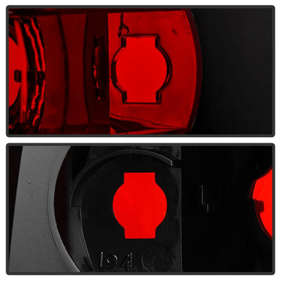 Black Smoke Euro Style Tail Lights <br>02-06 Cadillac Escalade 03-06 Cadillac Escalade ESV