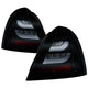 Black Smoke LED Tail Lights <br>04-08 Pontiac Grand Prix
