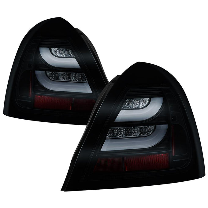 Black Smoke LED Tail Lights <br>04-08 Pontiac Grand Prix