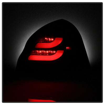 Black Smoke LED Tail Lights <br>04-08 Pontiac Grand Prix