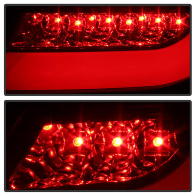 Black Smoke LED Tail Lights <br>04-08 Pontiac Grand Prix