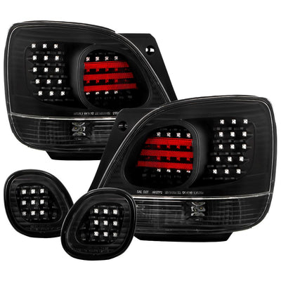 Black LED Tail Lights <br>98-05 Lexus GS300 98-00 Lexus GS400