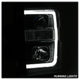 Version 2 Black Light Bar DRL Projector Headlights <br>08-10 Ford F-250 F-350 F-450 Super Duty