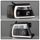 Black Projector Headlights <br>04-08 Ford F-150