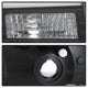Black 1PC Light Bar Projector Headlights <br>99-04 Ford F-250 Super Duty 00-04 Ford Excursion