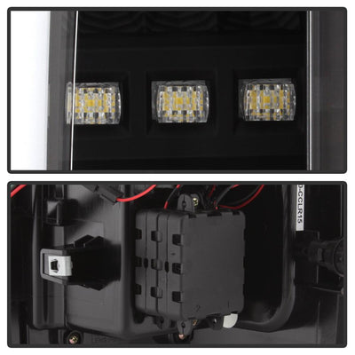 Black LED Tail Lights <br>15-22 Chevrolet Colorado 15-19 GMC Canyon