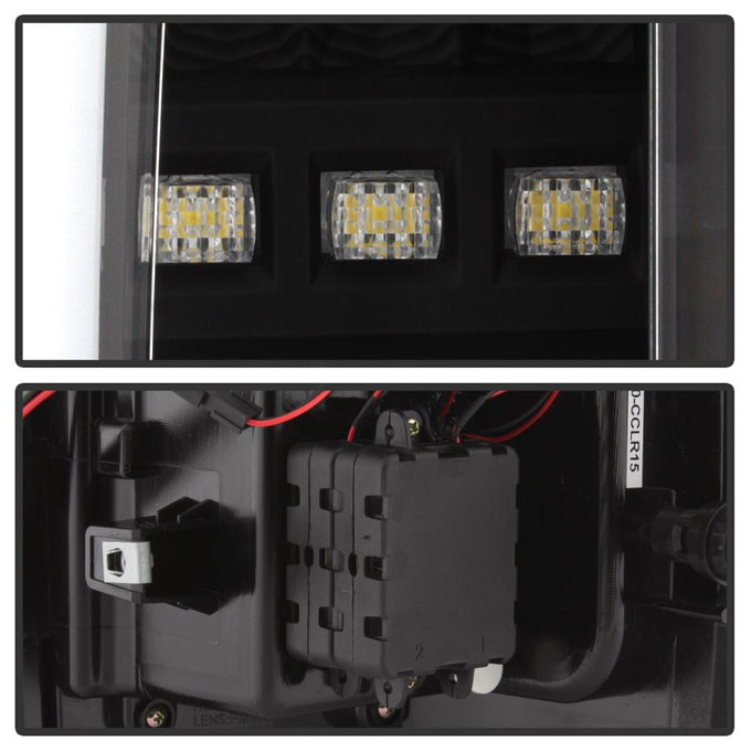 Black LED Tail Lights <br>15-22 Chevrolet Colorado 15-19 GMC Canyon