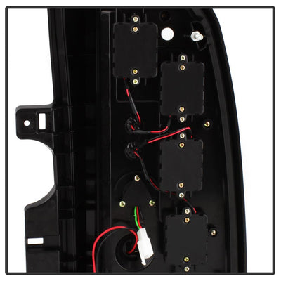Black LED Tail Lights <br>15-19 Chevrolet Suburban Tahoe 16-19 Suburban 3500 HD