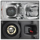Chrome Light Bar Projector Headlights <br>04-08 Ford F-150