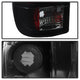 Version 3 Black Smoke Light Bar LED Tail Lights <br>08-16 Ford F250-F450 Super duty