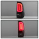 Version 3 Black Smoke Light Bar LED Tail Lights <br>08-16 Ford F250-F450 Super duty