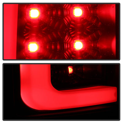 Version 2 Black LED Tail Lights <br>07-13 GMC Sierra 1500 07-14 GMC Sierra 2500 HD Sierra 3500 HD