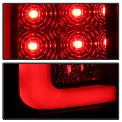 Version 2 Black Smoke LED Tail Lights <br>07-13 GMC Sierra 1500 07-14 Sierra 2500 HD Sierra 3500 HD