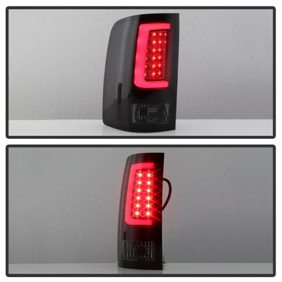 Version 2 Black Smoke LED Tail Lights <br>07-13 GMC Sierra 1500 07-14 Sierra 2500 HD Sierra 3500 HD